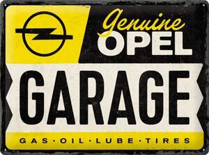 Metalni znak Opel - Garage, (40 x 30 cm)