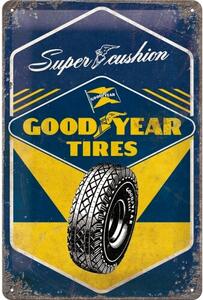 Metalni znak Super Cushion - Good Year Tires, ( x cm)