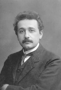 Umjetnička fotografija Albert Einstein, 1915, Unknown photographer,, (26.7 x 40 cm)