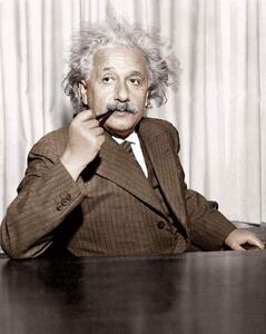 Umjetnička fotografija Albert Einstein at Princeton, 1933, Unknown photographer,, (30 x 40 cm)
