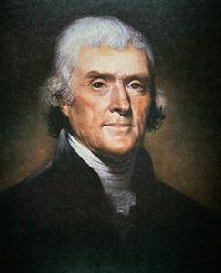 Fotografija Thomas Jefferson, 19th century, Peale, Rembrandt