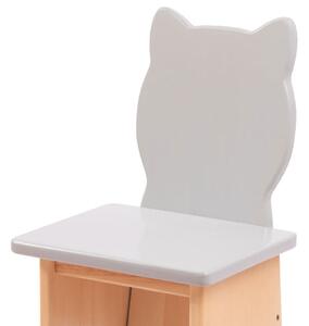 Dječja stolica - Maca SIVA
