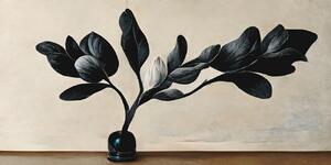 Ilustracija Black Magnolia, Treechild, (40 x 20 cm)
