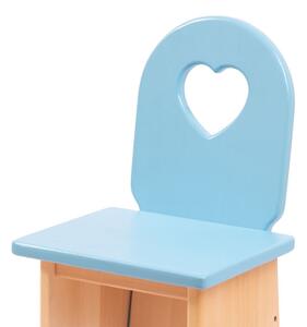 Dječja stolica - Srce PLAVO