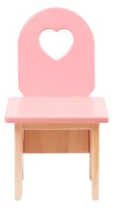 Dječja stolica - Srce ROZA