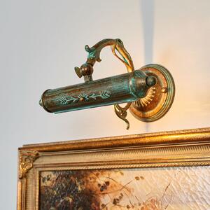 Lindby lampa za sliku Kalea, 28 cm, zelena, metal, E14