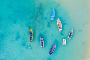 Fotografija Boats in the crystal sea from, Roberto Moiola / Sysaworld