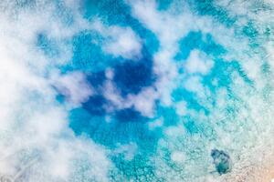 Fotografija Steam of geyser from above, Semera,, Roberto Moiola / Sysaworld, (40 x 26.7 cm)