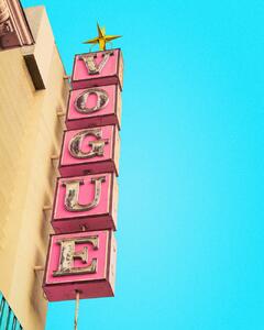 Umjetnička fotografija Vogue Theatre Sign in Hollywood, Tom Windeknecht, (30 x 40 cm)