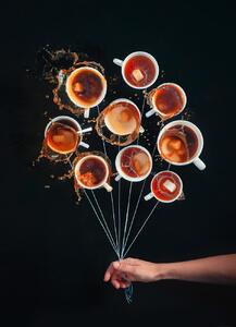 Umjetnička fotografija Coffee Balloons, Dina Belenko, (30 x 40 cm)