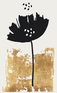 Ilustracija Black Poppy, Kubistika, (26.7 x 40 cm)