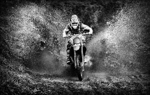 Umjetnička fotografija Motocross, PAUL GOMEZ, (40 x 24.6 cm)