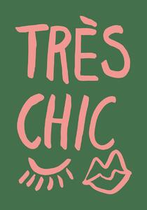Ilustracija TrAus Chic Green, Studio Collection, (26.7 x 40 cm)