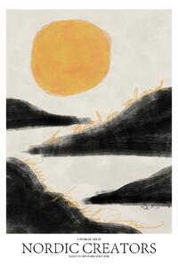 Ilustracija Sunrise, Nordic Creators, (30 x 40 cm)