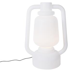 Pametna podna svjetiljka bijela 110 cm uključujući Wifi G95 - Storm Extra Large