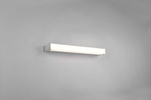 LED zidna lampa u sjajnoj srebrnoj boji (duljina 42 cm) Fabio - Trio