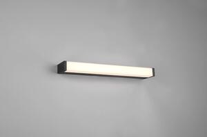 Mat crna LED zidna lampa (duljina 42 cm) Fabio - Trio