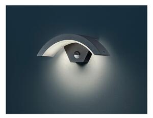 Siva vanjska zidna svjetiljka s Hario Trio senzorom pokreta