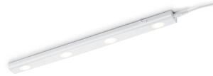 Bijela LED zidna lampa (duljina 55 cm) Aragon - Trio