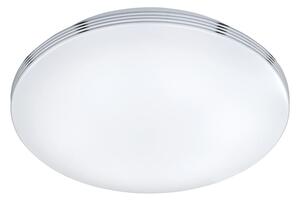 LED stropna svjetiljka u sjajnoj srebrnoj boji ø 35 cm Apart - Trio