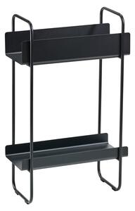 Crni metalni konzolni stol 24x48 cm A-Console - Zone