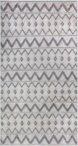 Sivi periv tepih 120x180 cm Zig Zag – Vitaus
