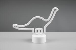 Bijela LED stolna lampa (visina 20 cm) Bronto - Trio