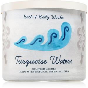 Bath & Body Works Turquoise Waters mirisna svijeća 411 g