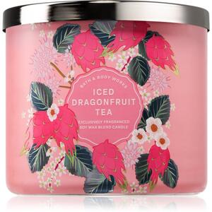 Bath & Body Works Iced Dragonfruit Tea mirisna svijeća 411 g