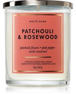 Bath & Body Works Patchouli & Rosewood mirisna svijeća 227 g