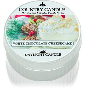 Country Candle White Chocolate Cheesecake čajna svijeća 42 g