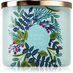 Bath & Body Works Summer Rain mirisna svijeća 411 g