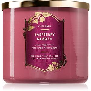 Bath & Body Works Raspberry Mimosa mirisna svijeća 411 g