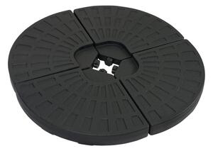 Crno postolje za suncobran Bonami Essentials, Ø 100 cm