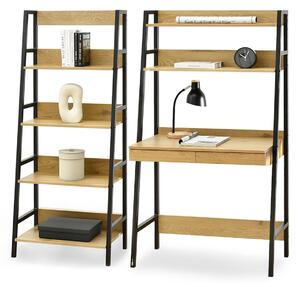 Zondo.hr Regal s PC stolom Reino (crna). Akcija -18%. 1137353