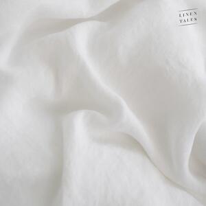 Bijela posteljina od konopljinog vlakna 200x200 cm - Linen Tales