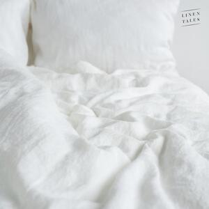 Bijela lanena posteljina 200x200 cm - Linen Tales
