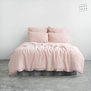 Roza platnena posteljina 200x140 cm - Linen Tales