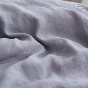 Siva posteljina od konopljinog vlakna 200x200 cm - Linen Tales