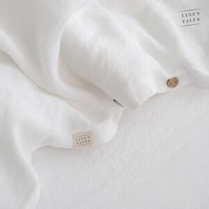 Bijela posteljina od konopljinog vlakna 200x200 cm - Linen Tales