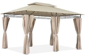 Ibiza vrtni paviljon 3x4m krem Garden Point