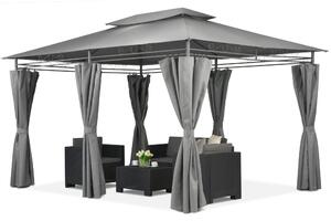 Ibiza vrtni paviljon 3x4m antracit Garden Point