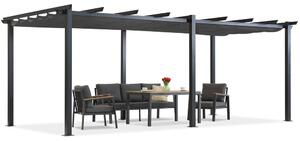 Barbados terasa pergola 3x6 m Garden Point antracit