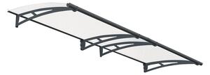Aluminijska nadstrešnica za vrata Aquila 3 m Palmar - Canopia antracit