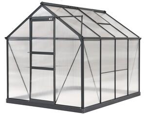 Aluminijski staklenik Azalia 1,9 x 2,5 m CoverTech antracit