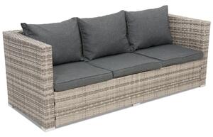 Roma Garden Point trosjed od tehnoratana, sivi