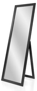 Podno ogledalo u crnom okviru Styler Sicilia, 46 x 146 cm