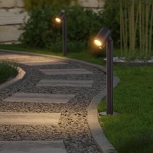 STEINEL Way C LED svjetlo za lajsnu, crna, aluminij, IP65, RGBWW, prigušiva, Crno, Aluminij