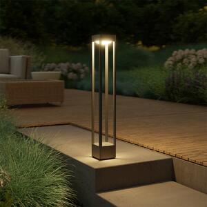 STEINEL Stela C860 LED svjetlo za stazu, antracit, IP65, RGBWW, prigušiva, Crno, Aluminij