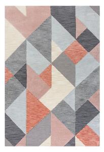 Sivo-ružičasti tepih Flair Rugs Icon, 120 x 170 cm